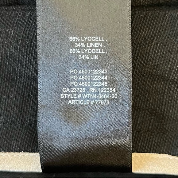 ARITZIA WILFRED ALLANT LINEN BLEND PANTS SIZE 4 - Picture 8 of 11